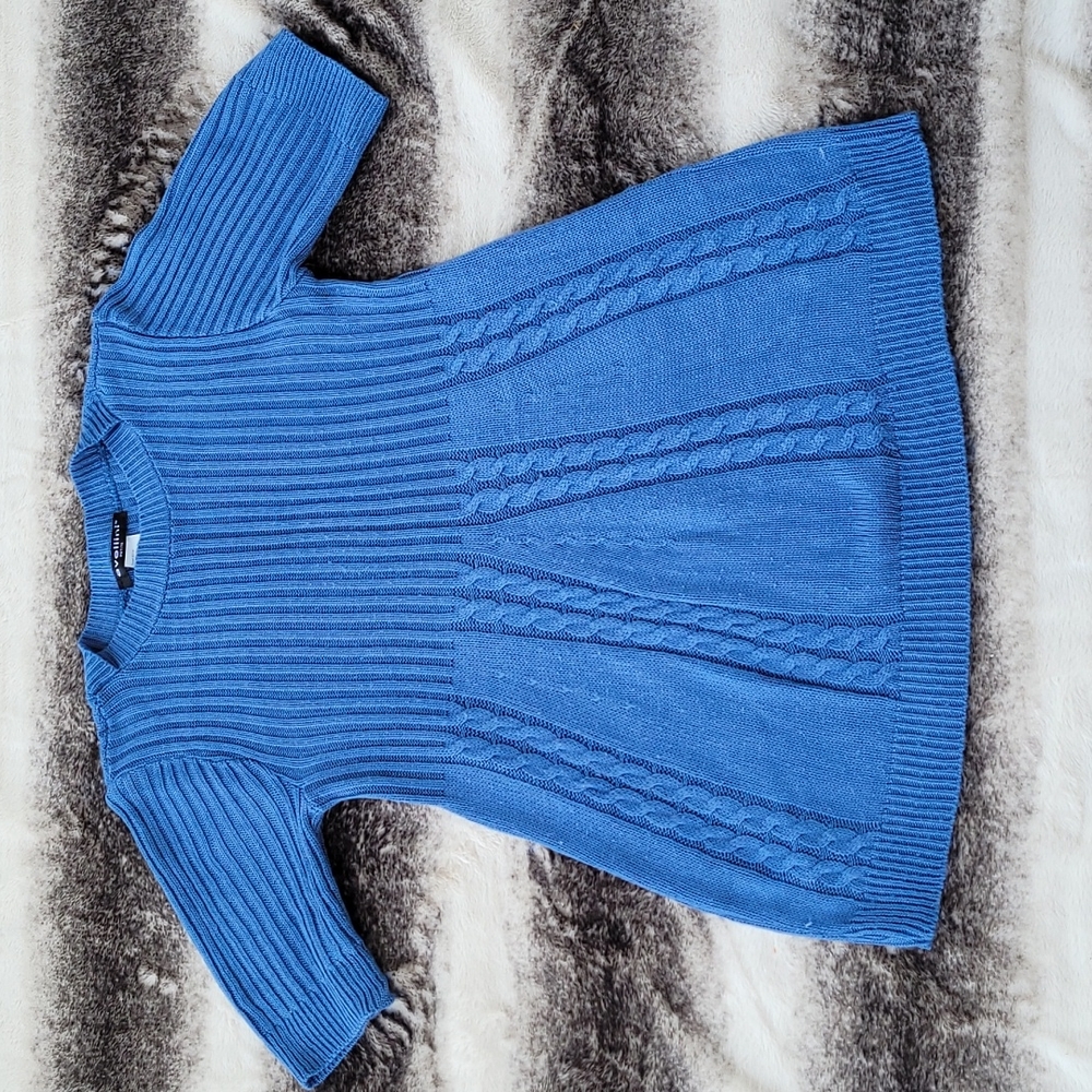 AVELLINI SHORT SLEEVE SWEATER
